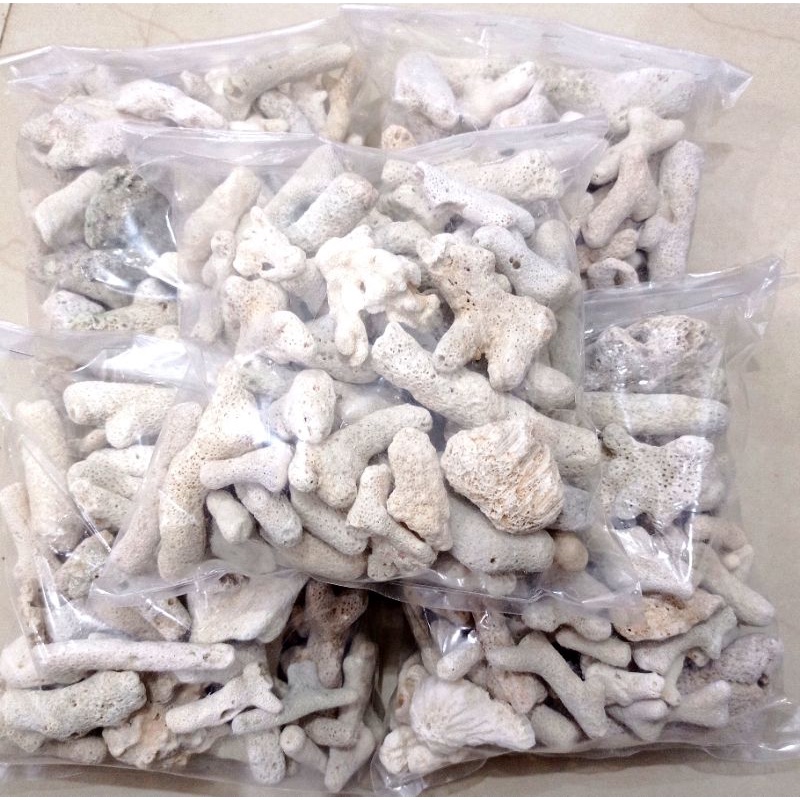 Promo murah Media filter kolam aquarium Karang Jahe 1kg