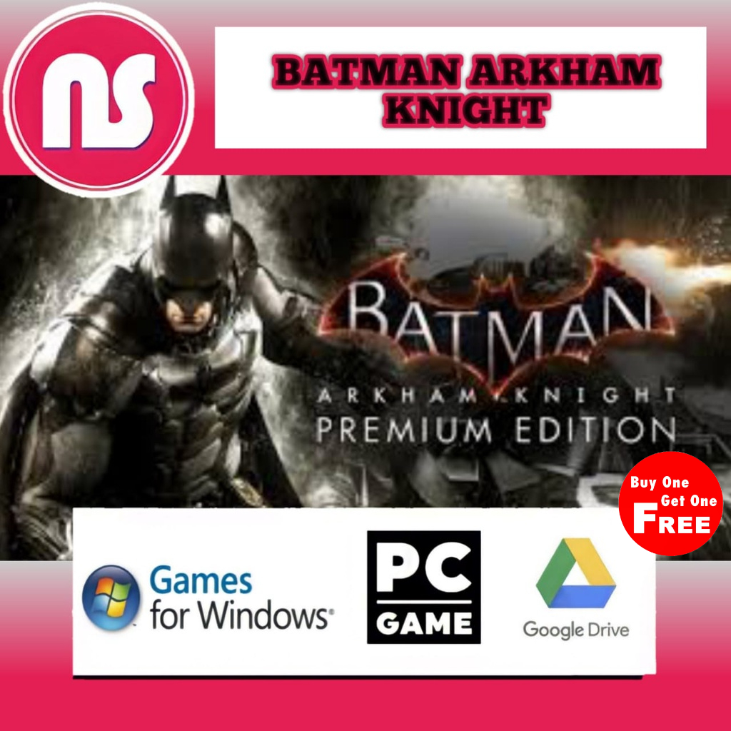BATMAN ARKHAM KNIGHT PREMIUM EDITION PC GAME - GAME PC