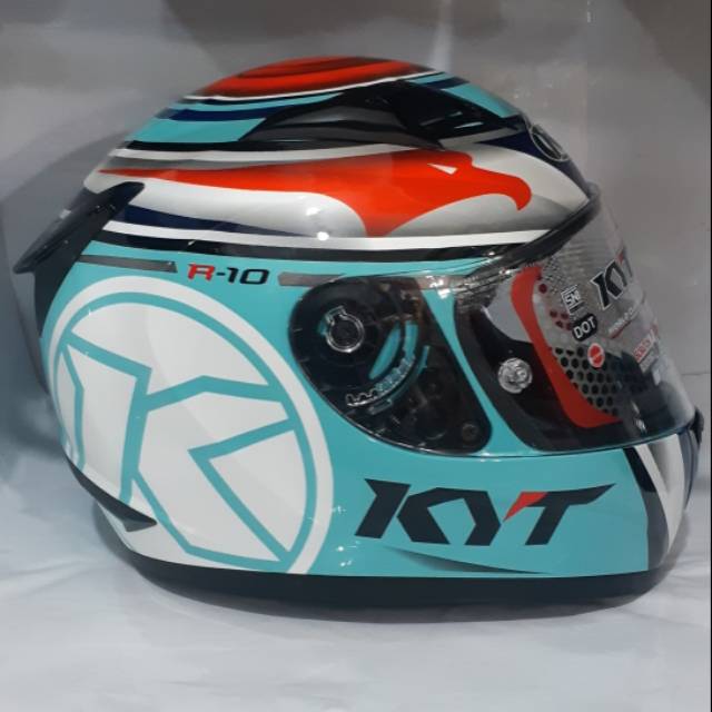 HELM KYT R10 AQUA BLUE