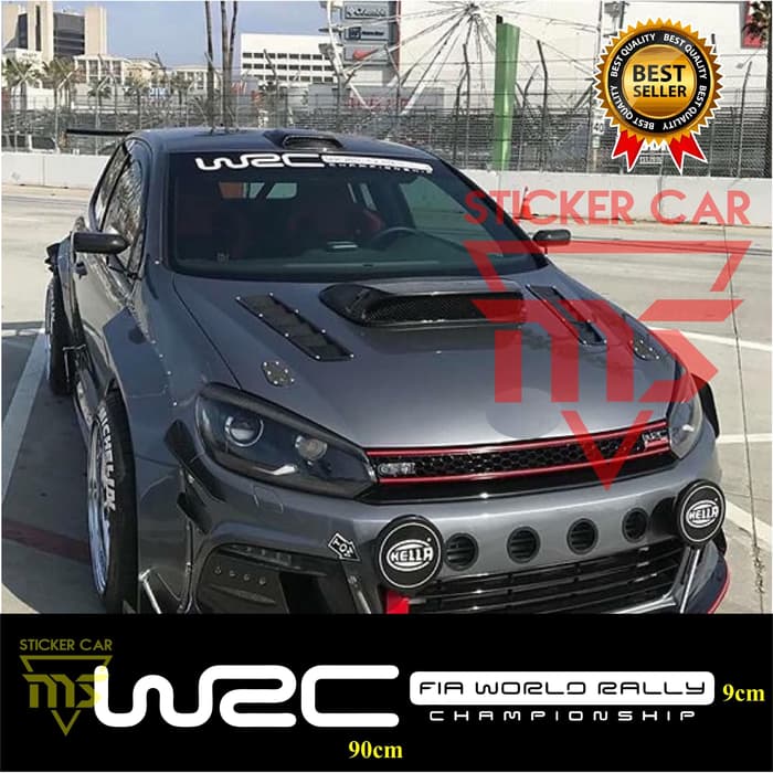 

STICKER STIKER WRC WORLD RALLY CHAMPIONSHIP BIG SIZE PREMIUM - Putih Keren