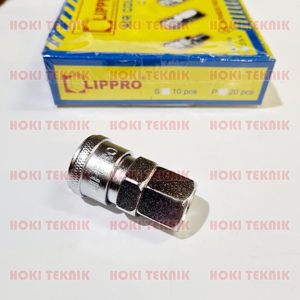Lippro Quick Coupler SF 20 Copler Kopler Sambungan Selang Kompresor Terjangkau