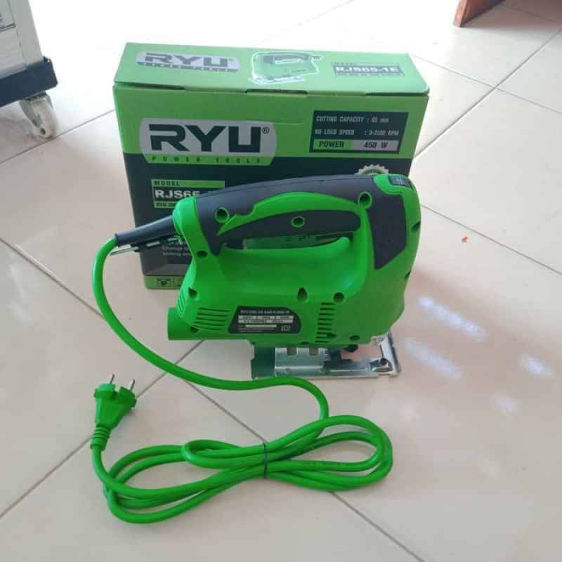 mesin gergaji kayu MESIN JIGSAW LASER RYU RSJ 65-1E JIG SAW LASER GERGAJI KAYU