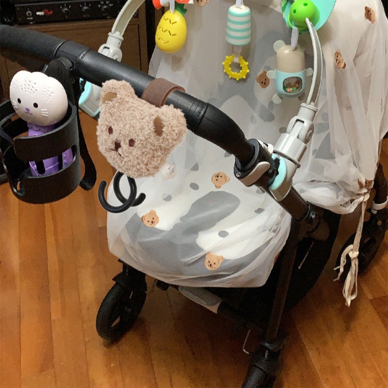 Mary Kait Gantungan Stroller Bayi Adjustable Motif Kartun Beruang