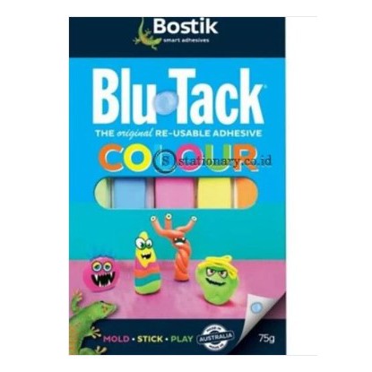 

Bostik Blu Tack Original Reusable Adhesive Colour 75gr