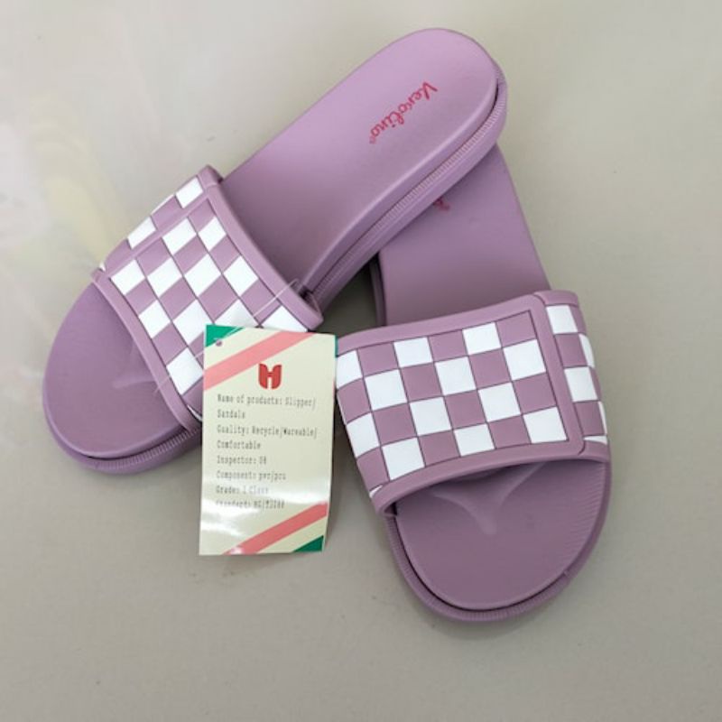 Amor Line sendal wanita slop sandal slide flat original verotino a733-28