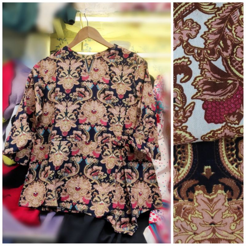 Atasan blouse batik remaja wanita