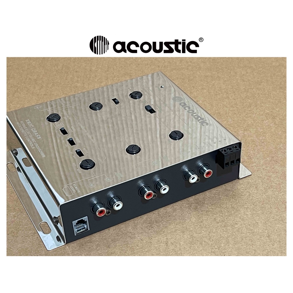 Acoustic Crossover Aktif 3-Way plus Remote Control SET