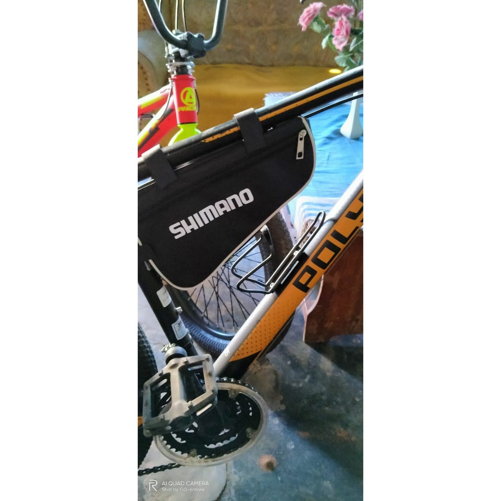 Tas Sepeda Segitiga Shimano Frame Sepeda MTB Touring Hybrid