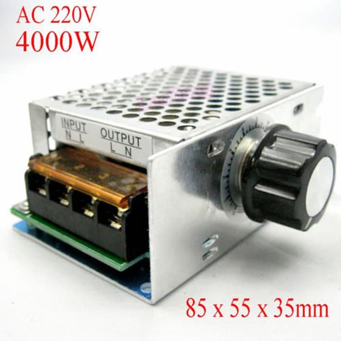 SCR 4000W 220V Voltage Regulator Motor Speed Controller Dimming