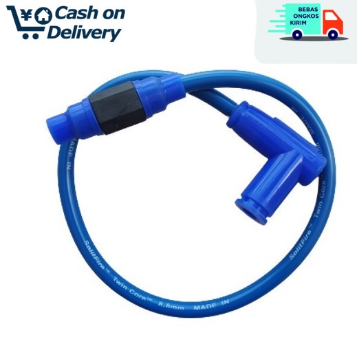 COD BIRU Kabel Busi Motor Splitfire Racing Waterproof