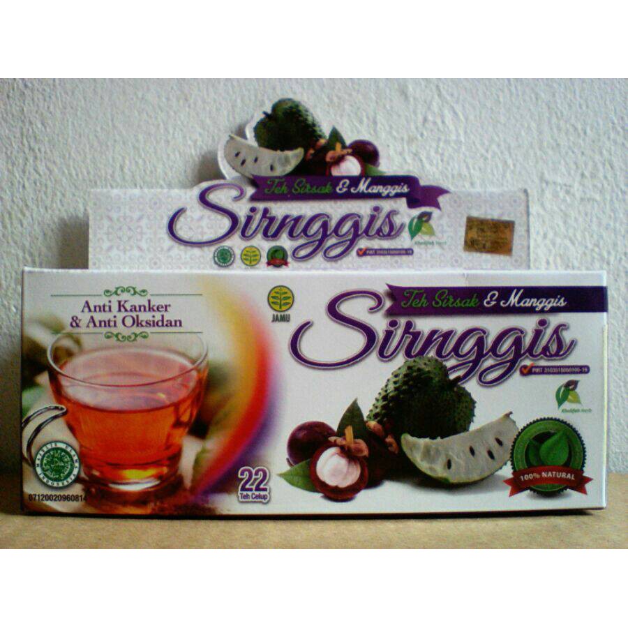 

ORIGINAL TERMURAH Teh Celup Daun Sirsak + Kulit Manggis / SIRNGGIS 100% Organik