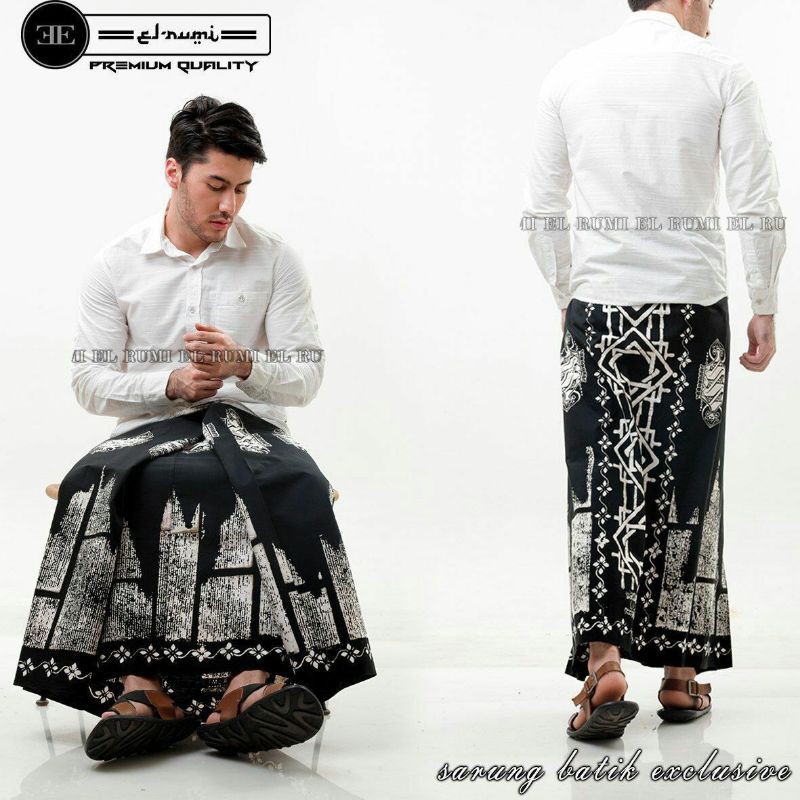 Sarung batik Cap el Rummy Pekalongan Az-zahir