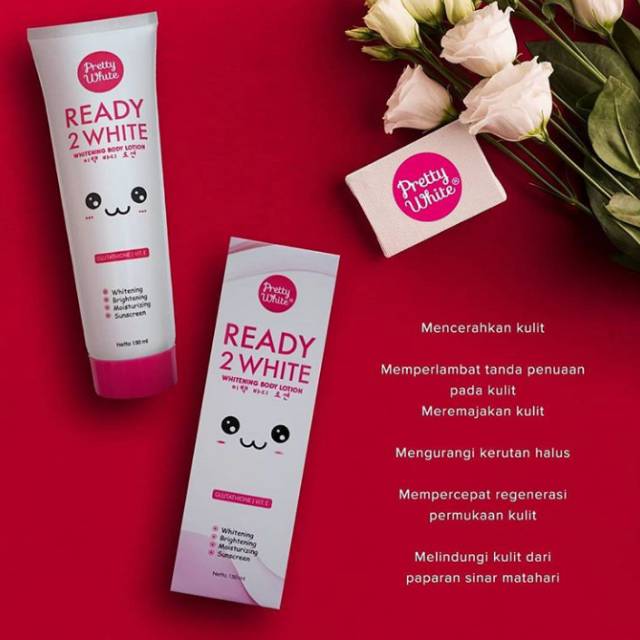 [BPOM] Pretty White Ready 2 White Bodylotion 150ml