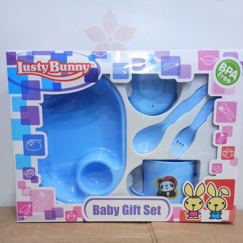 LUSTY BUNNY BABY GIFT SET (FEEDING SET) LB-1403, LB- 1414, LB-1415, LB-1417, LB-1421, LB-1422