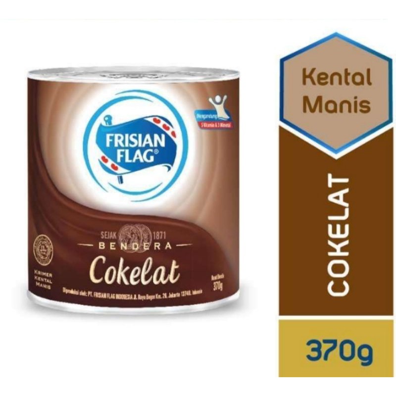

FRISIAN FLAG Kental Manis Cokelat 370g