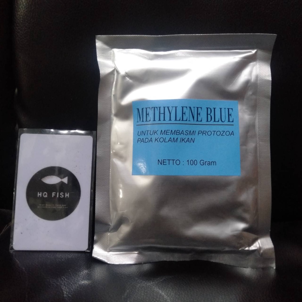 METHYLENE BLUE BUBUK 100 GR OBAT IKAN OBAT BIRU