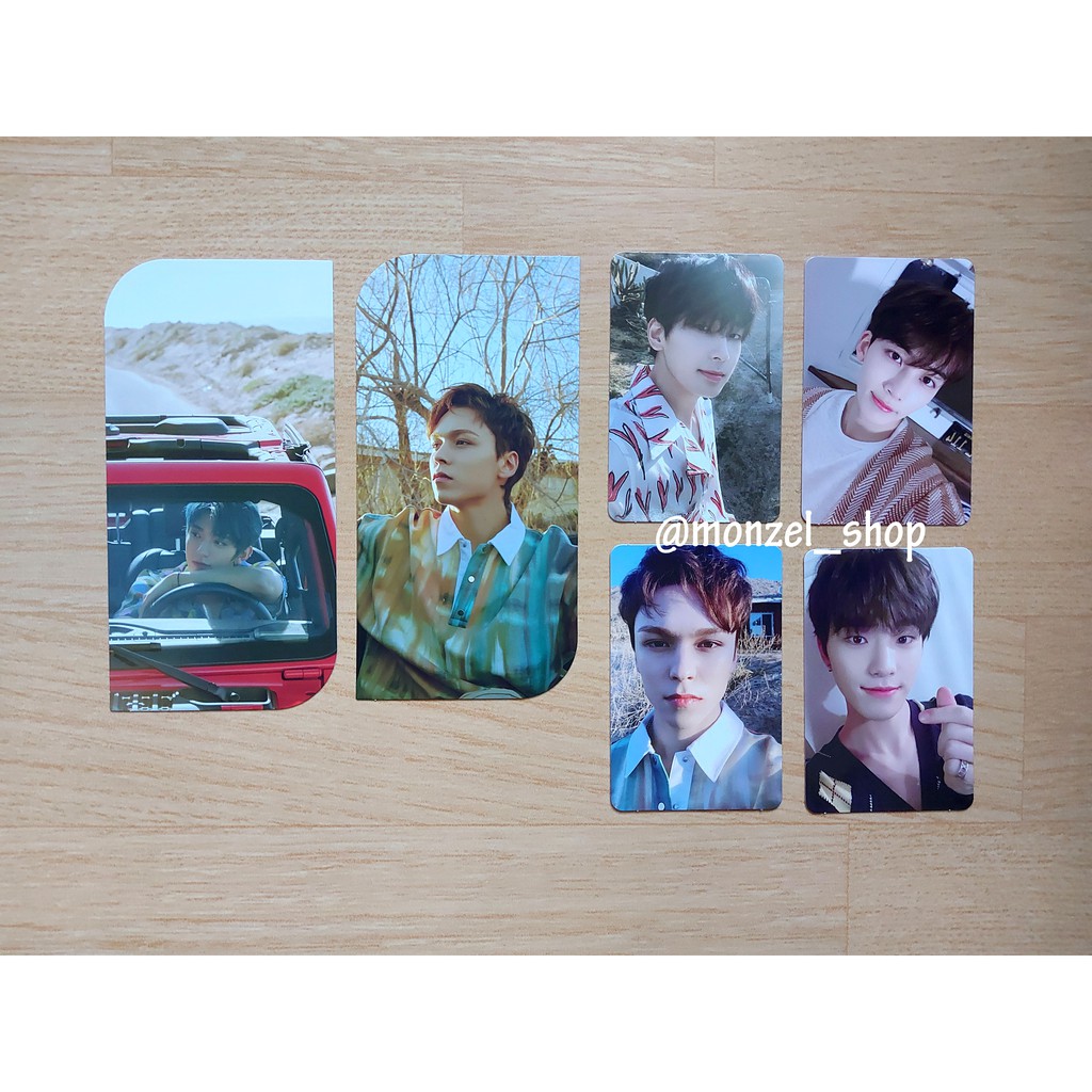 SEVENTEEN / SVT - Henggarae SET Wonwoo Vernon Jeonghan Dino Joshua Photo Card Bookmark