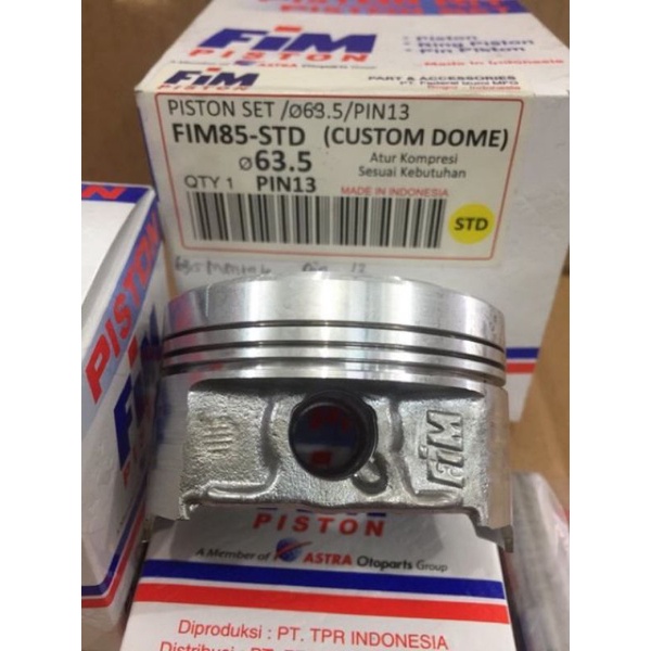 Piston Seher Kit Fim mentah 63,5mm 64mm 64,5mm  65mm Pin 13 14 15