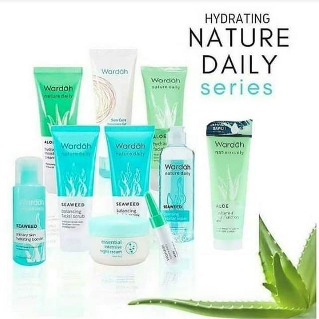 Wardah hydrating nature daily series