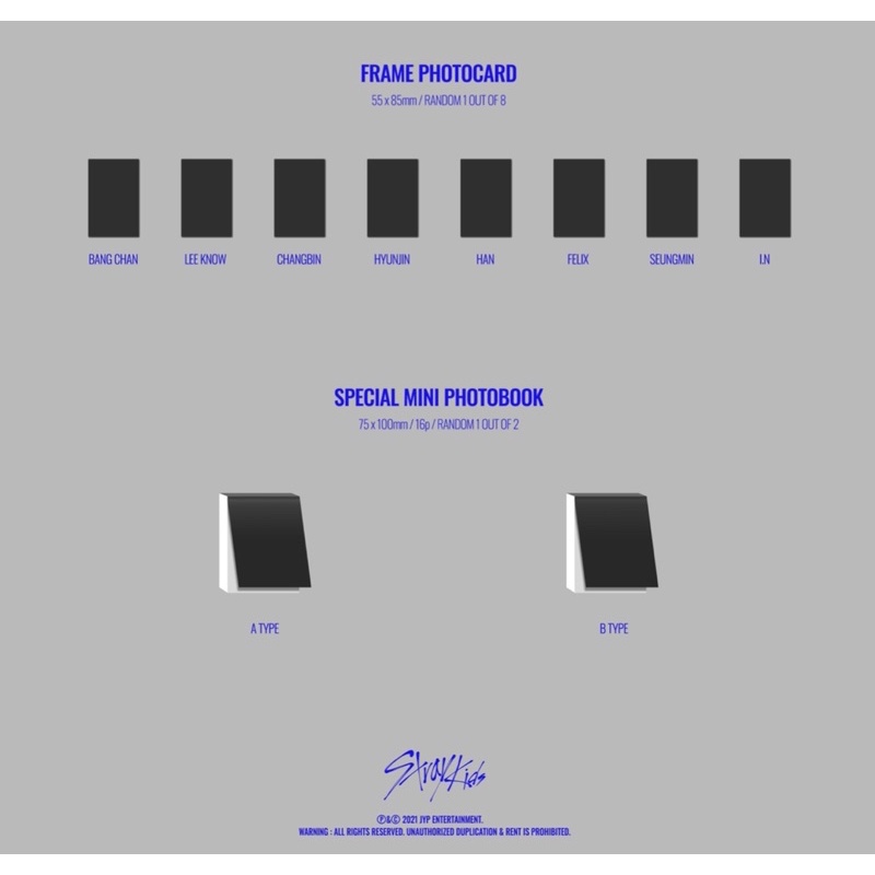 READY Stray Kids Album Vol.2 NOEASY Limited Edition