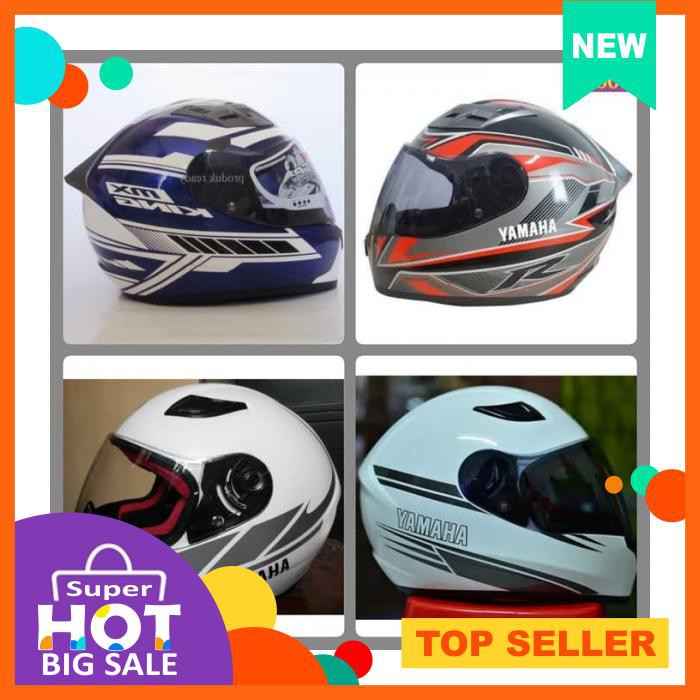 Kaca Helm, Visor Cargloss, Yamaha Nvl, Vixion, Mx King, R15, New Sport Clear