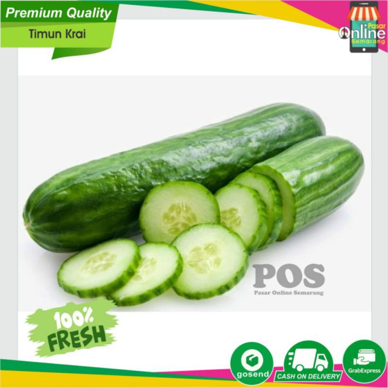 

Ketimun / Mentimun Krai / Timun Hijau / Segar / Fresh /Murah / Pasar Semarang online / Termurah