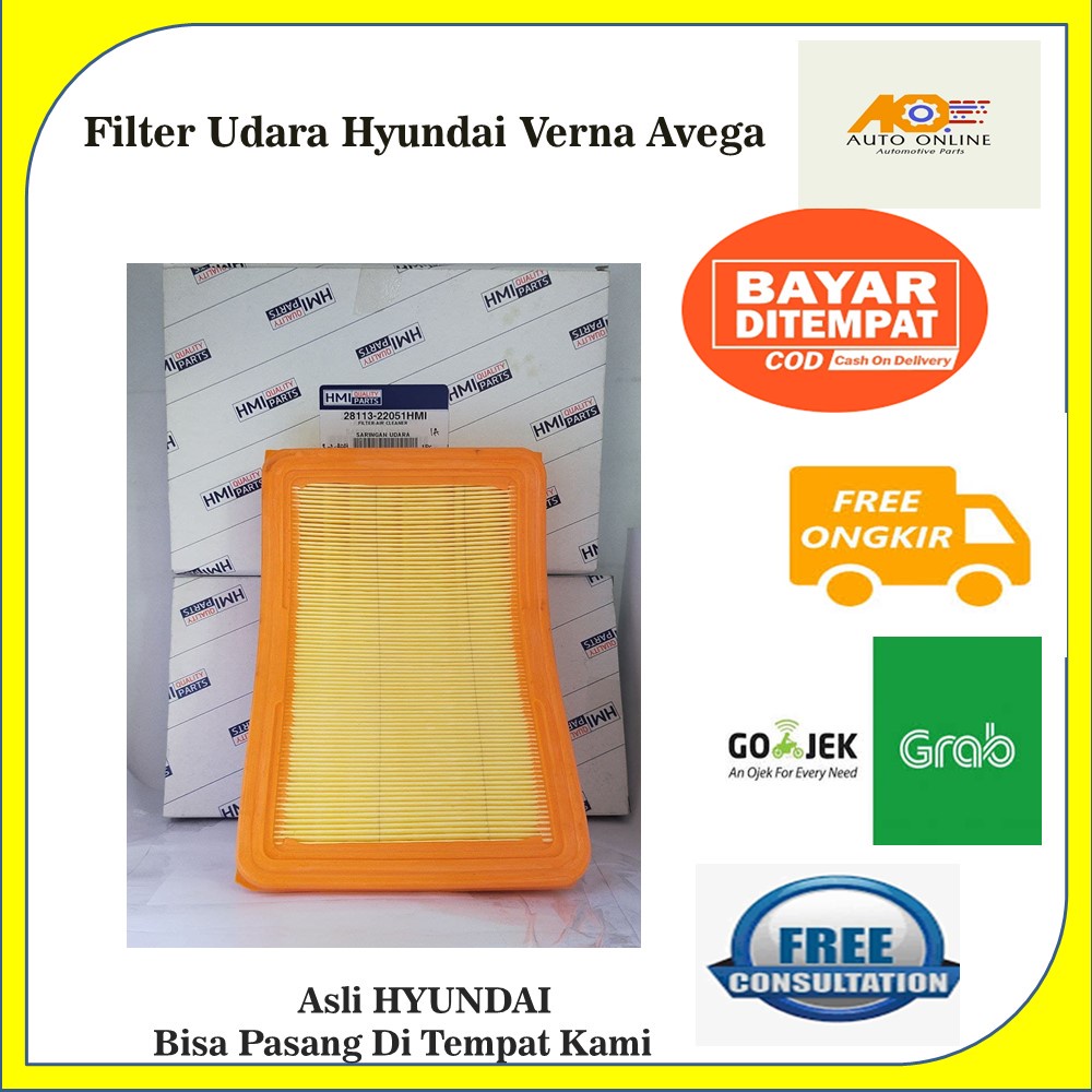 Jual FILTER UDARA VERNA SARINGAN AIR FILTER UDARA HAWA HYUNDAI VERNA