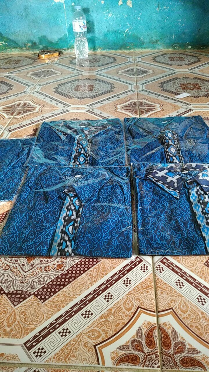 Baju Batik Anak Umur 2-12 Tahun | Kemeja Batik Anak Lengan Pendek | Batik Anak Laki-laki