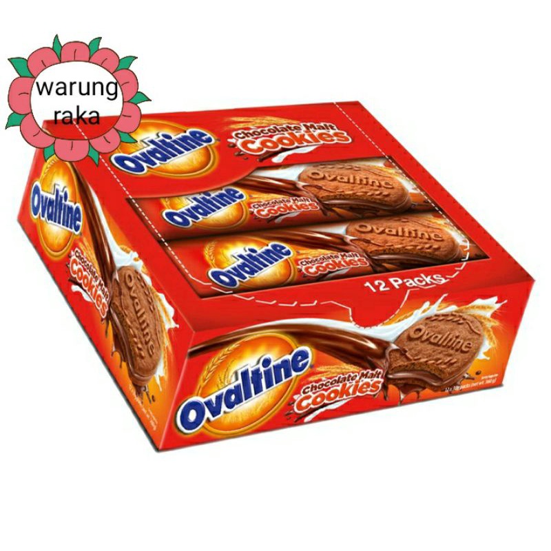 

ovaltine/chocolate/cookies/1 box isi 12pcs X 30gram