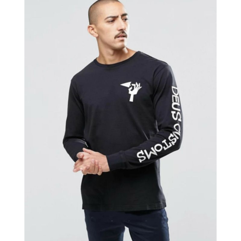 KAOS DEUS | BAJU LENGAN PANJANG DEUS TERLARIS (BISA COD) 100% COTTON