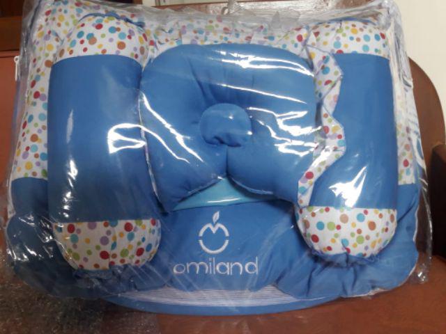 Omiland Kasur Dakron + Kelambu Bordir Polcadot (lc) Obk5214