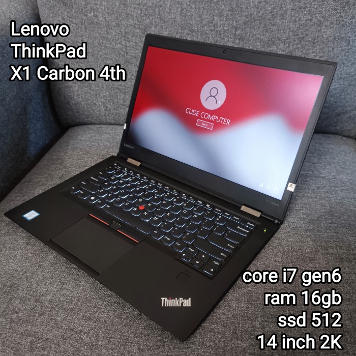 core i7 gen6/16gb ram/512ssd/ultrabook X1 carbon 4th Lenovo ThinkPad