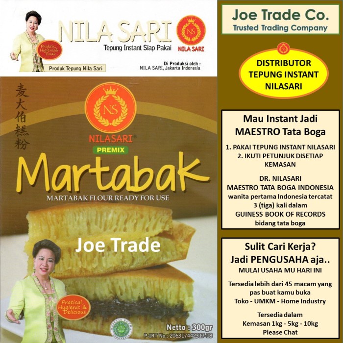 

TERBARU Tepung Martabak - Terang Bulan 300 Gram