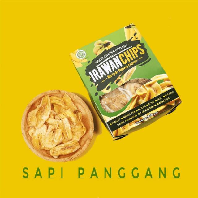 

Keripik pisang kepok 225gr