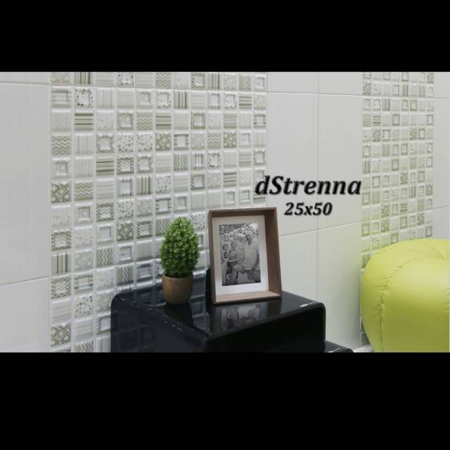 Roman Keramik Dinding W52723 dStrenna Misto 25x50 Kw 1