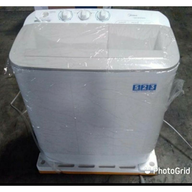 mesin cuci midea 2 tabung mtd79ntw