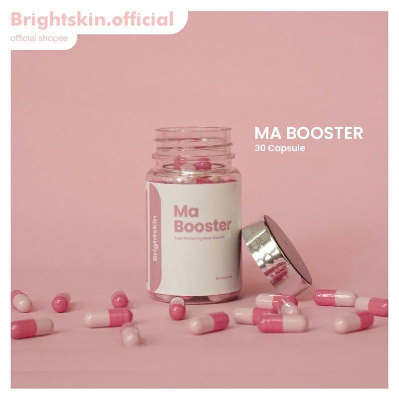 MA BOOSTER 7x EXTRA WHITENING KAPSUL  PEMUTIH 100% ORIGINAL ISI 30 CAPSULE ORI BPOM PEMUTIH KULIT SE