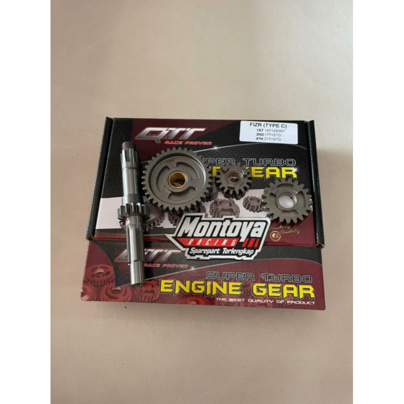 Gear Ratio QTT Force 1 F1Zr Tipe C