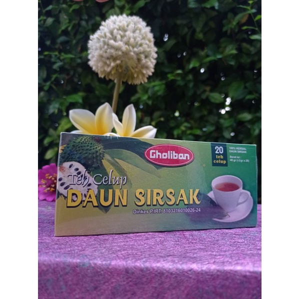 

Teh celup daun sirsak- isi 20