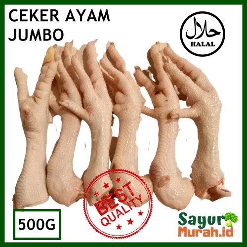 Jual Ceker Ayam Jumbo G Kaki Ayam Besar G Shopee Indonesia