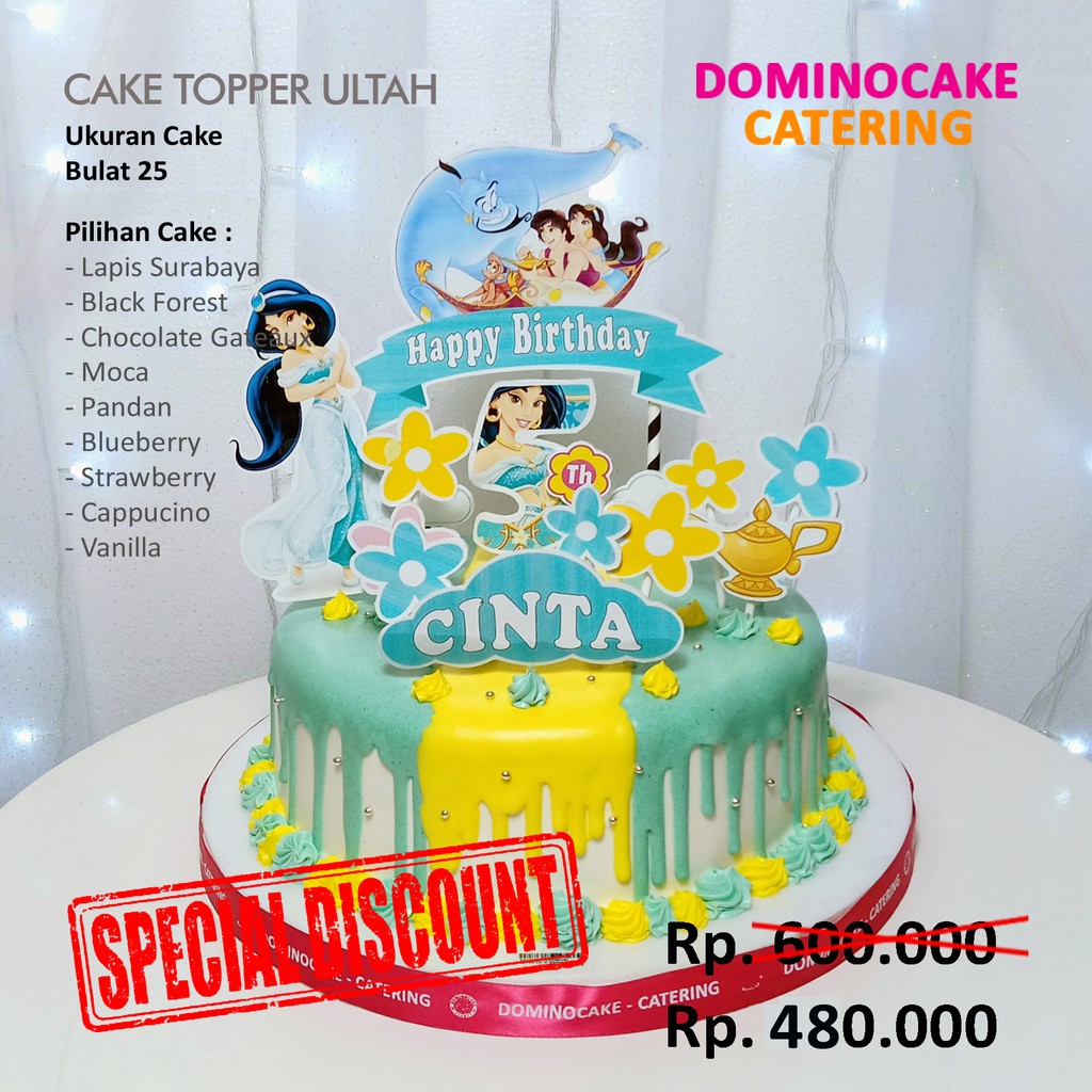 

Kue ulang tahun - Kue ulang tahun princess - Cake Princes - Dominocake