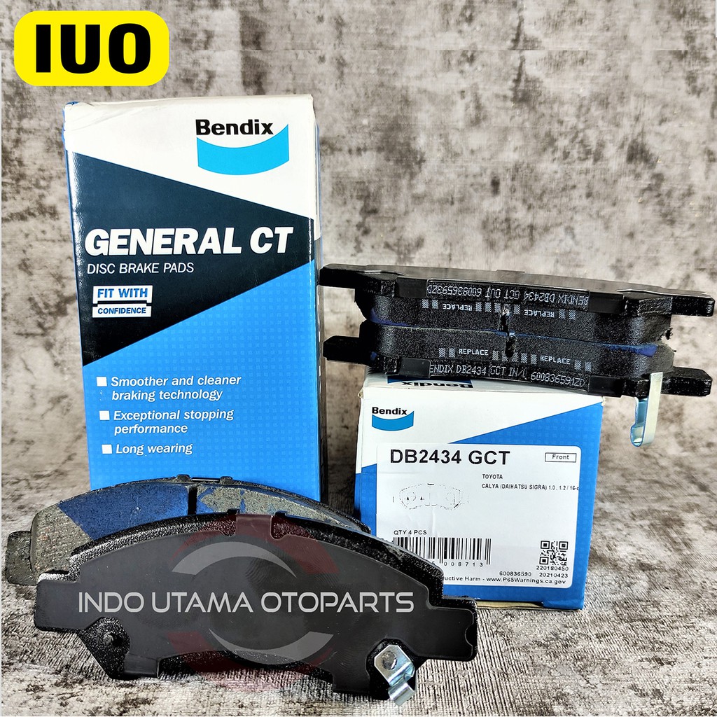Kampas Rem Calya Sigra BENDIX Brake Pad DB 2434 GCT