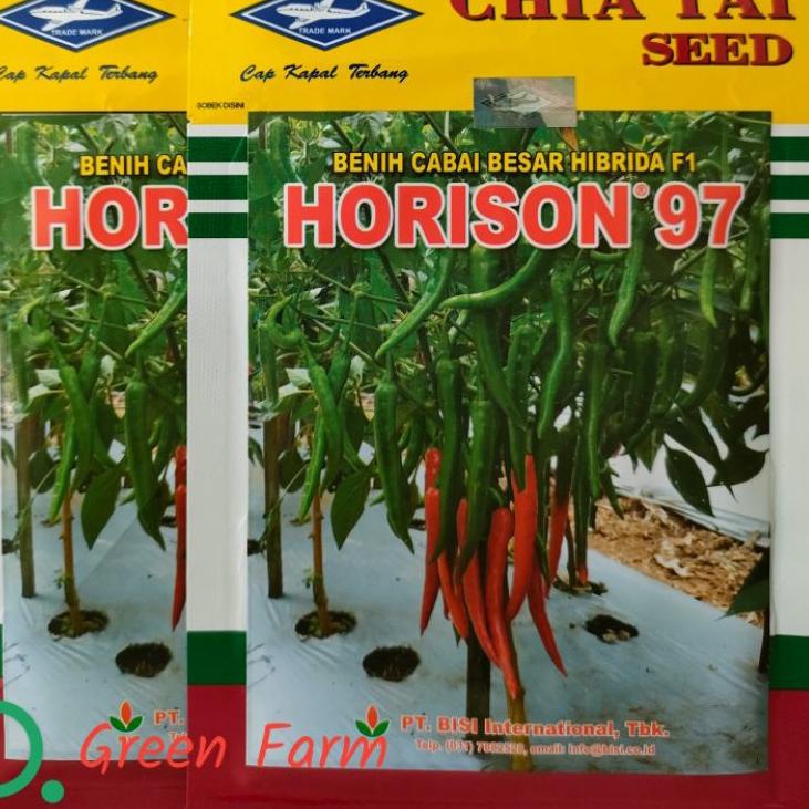 LANGSUNG ATC.. Cabe Besar Horison 97 Tahan Virus Original Pabrik Kemasan 10gr