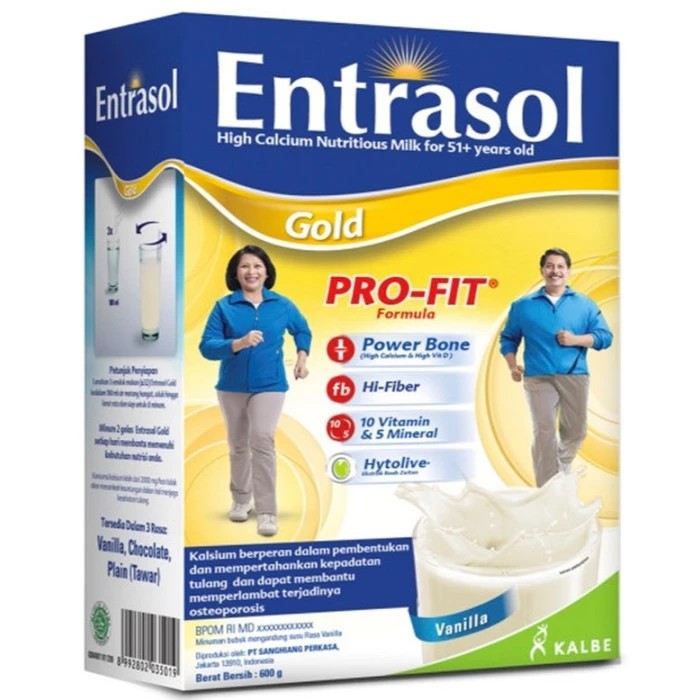 

Entrasol Gold Vanilla Box 600g