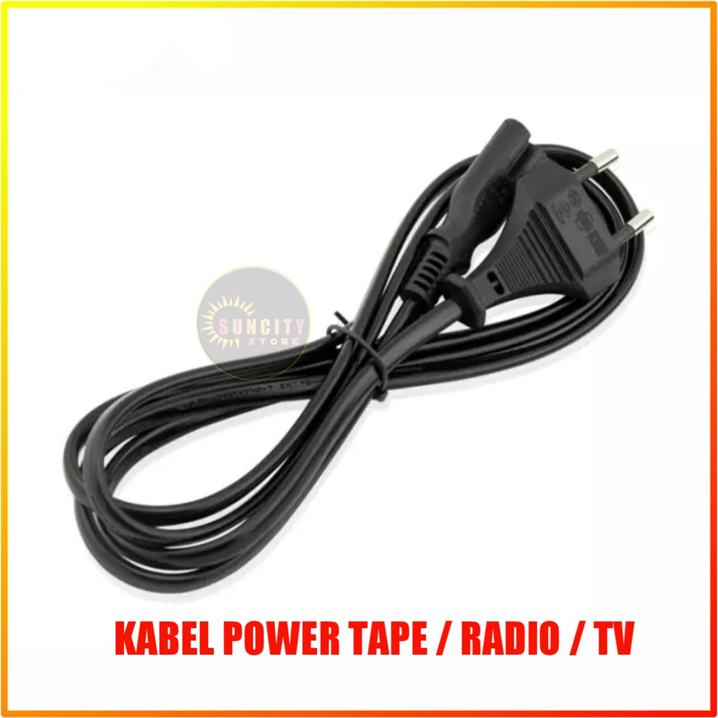 Kabel Power Tape Angka 8 / Kabel Power PS / Kabel Cas