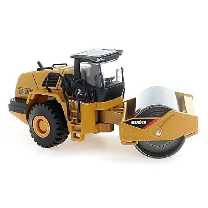 Huina 1715 Diecast Alat Berat Metal Road Roller Truck 1/50 (1715)