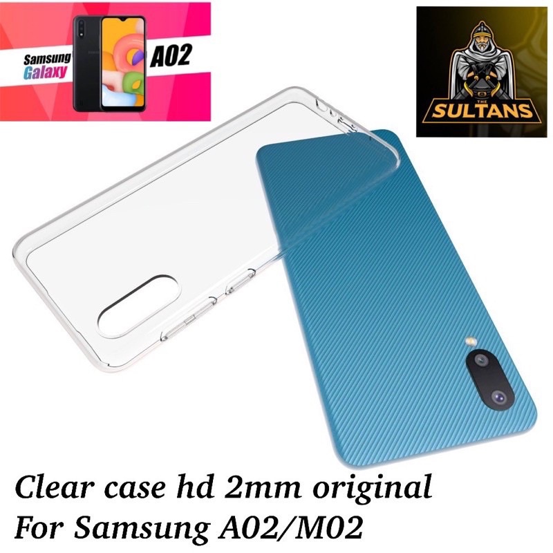 PROMO CLEAR CASE HD 2MM TYPE SAMSUNG A02