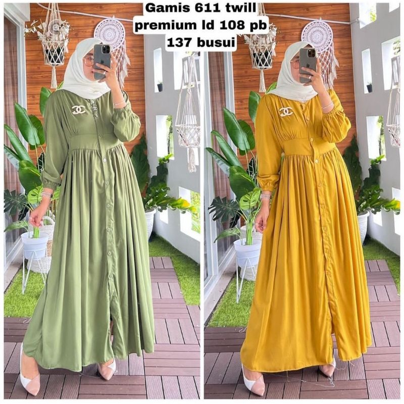 GAMIS POLOS RAYON TWILL