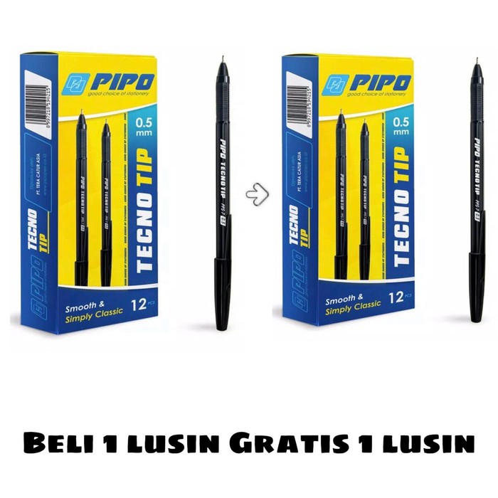 

Beli 1 lusin pulpen semi gel pps7 gratis 1 lusin pp7 Tinta hitam