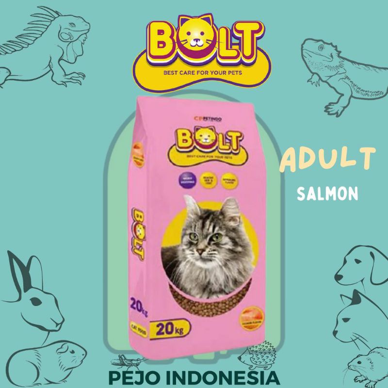 Bolt Adult Makanan Kucing Bolt kemasan 1kg